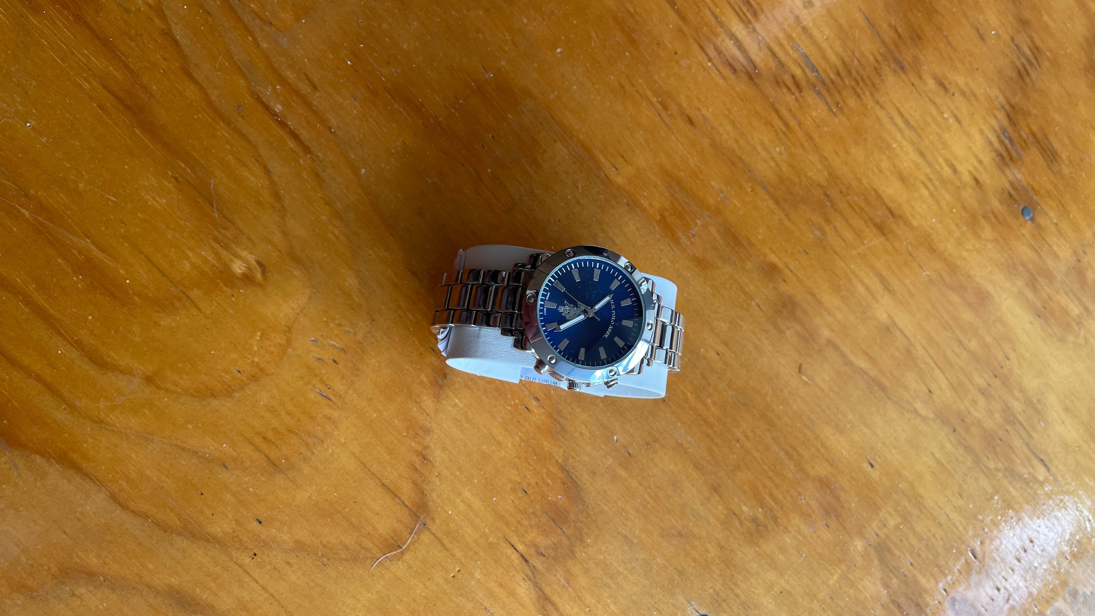U.S Polo Assn Couple Association Watch Silver