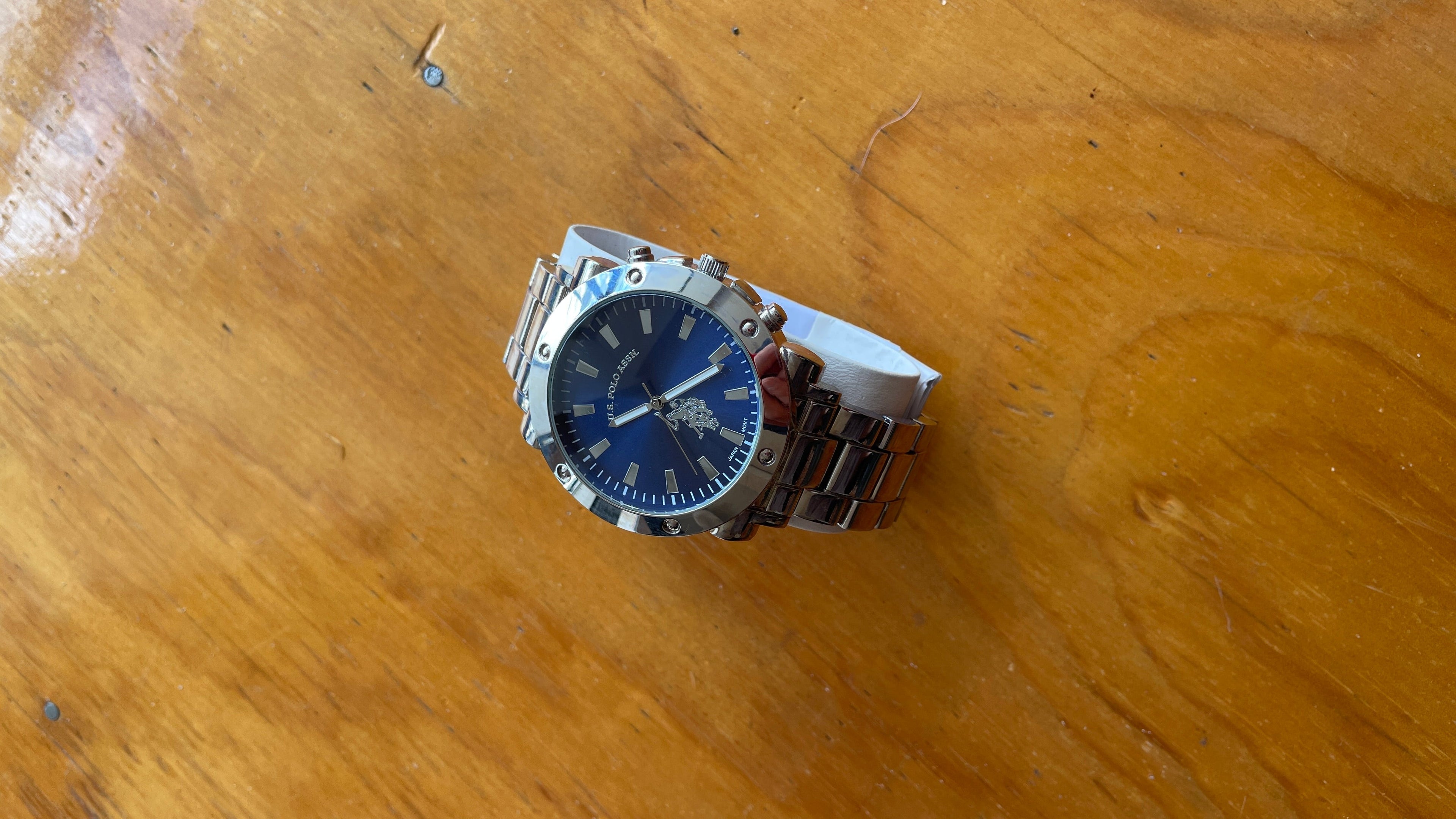 U.S Polo Assn Couple Association Watch Silver
