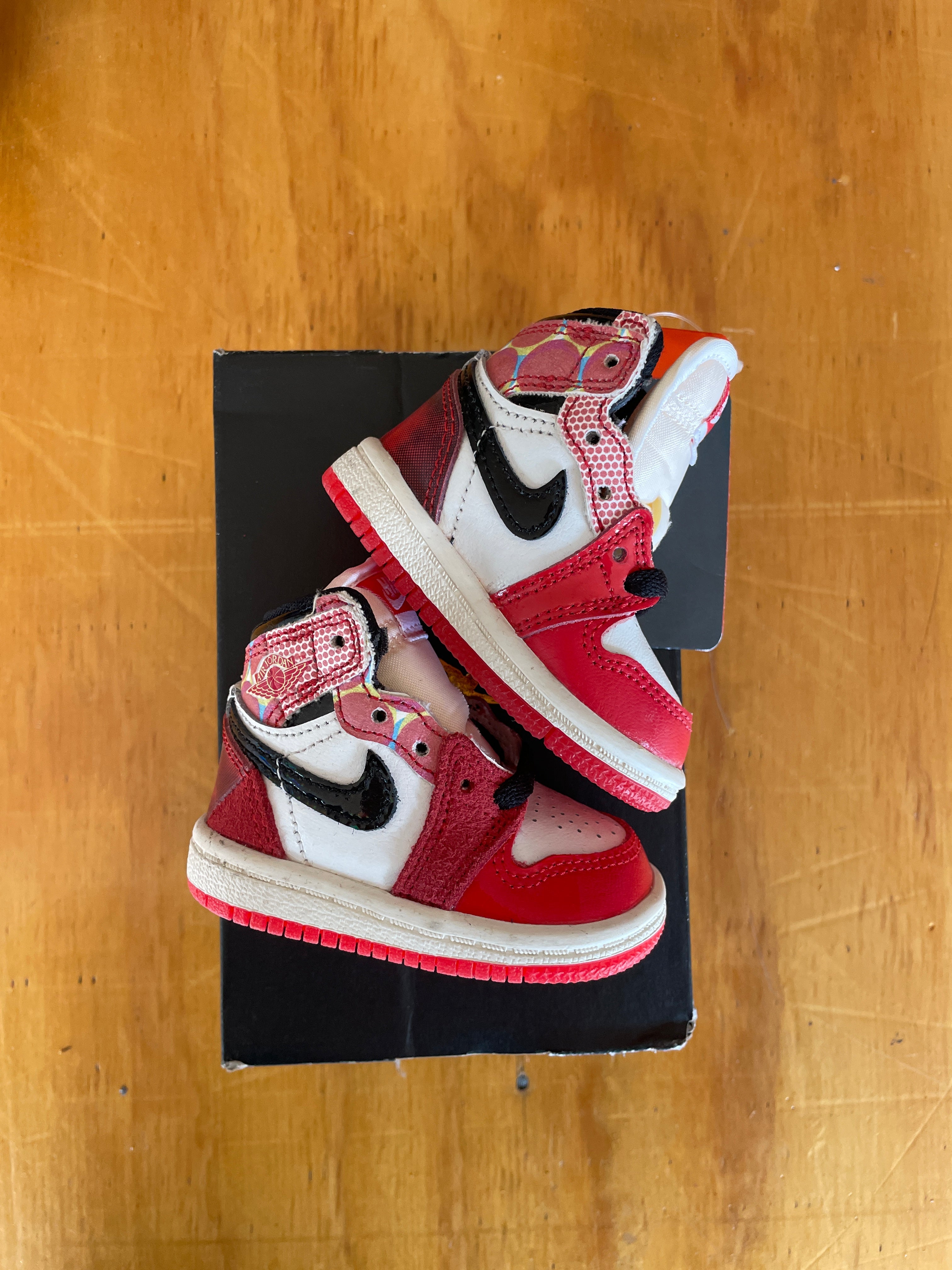 Air Jordan 1 retro high og spider man niño