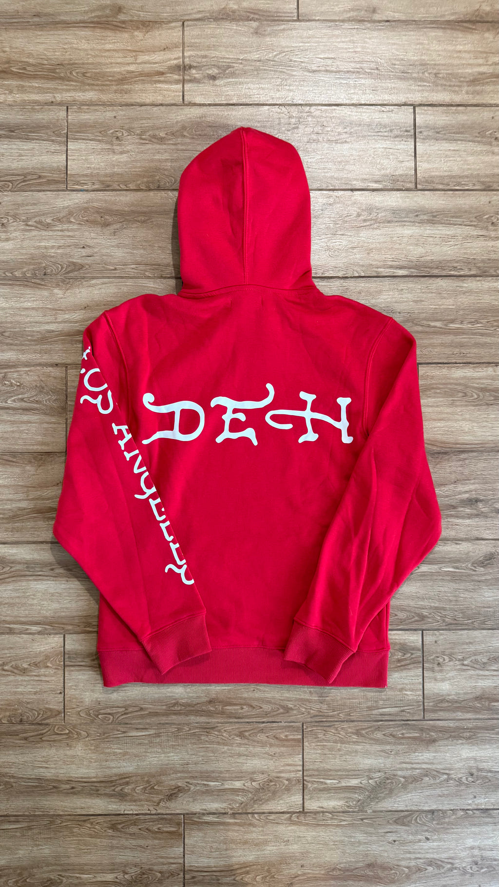 Ed Hardy Tiger Tattoo Design Graphic Red Hoodie