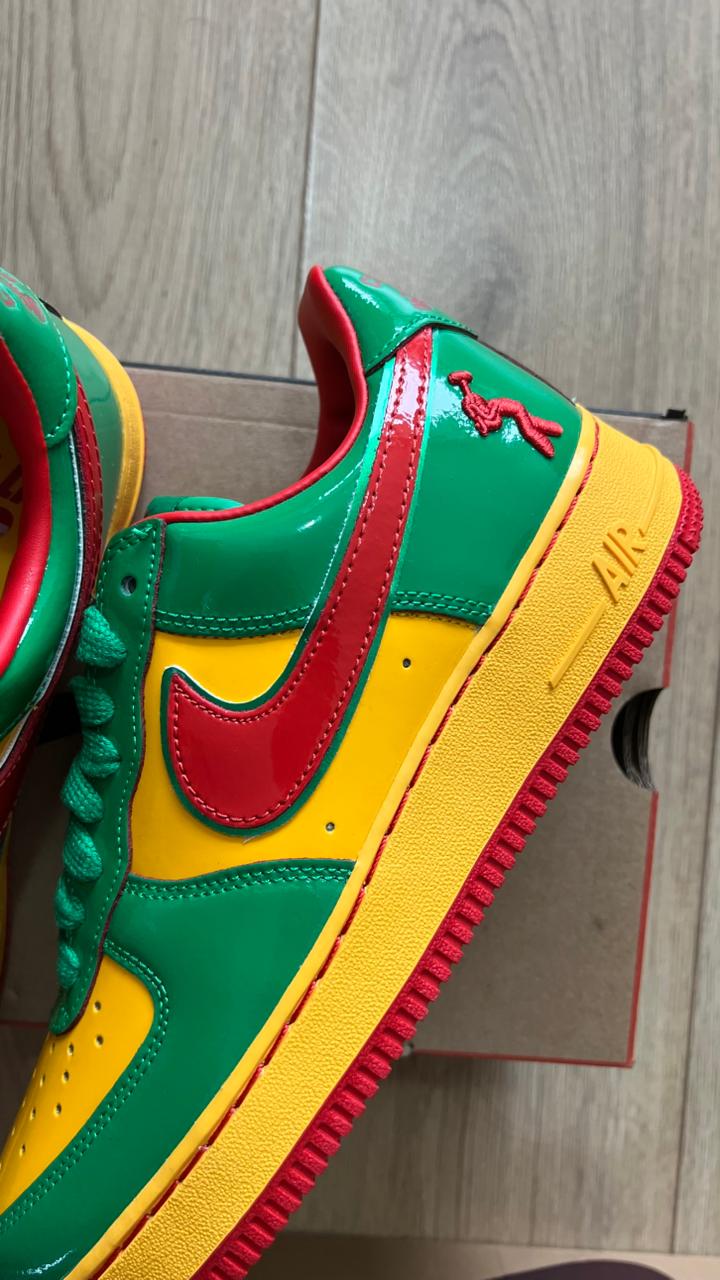 Nike Air forcé low Lil Yachty concrete (con caja)