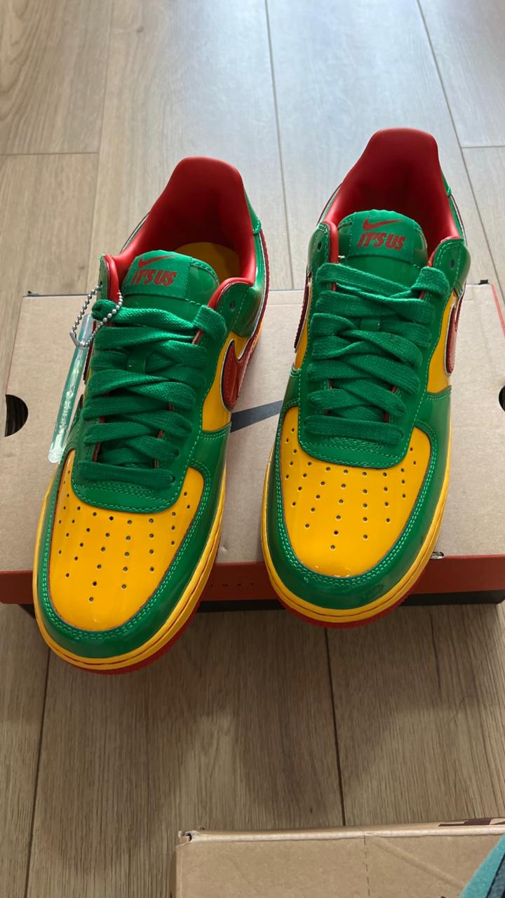 Nike Air forcé low Lil Yachty concrete (con caja)