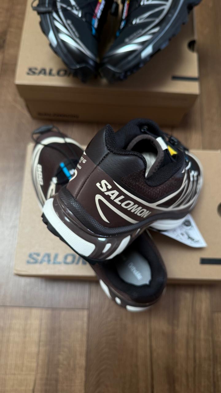 Salomon XT-6 black coffe (con caja)