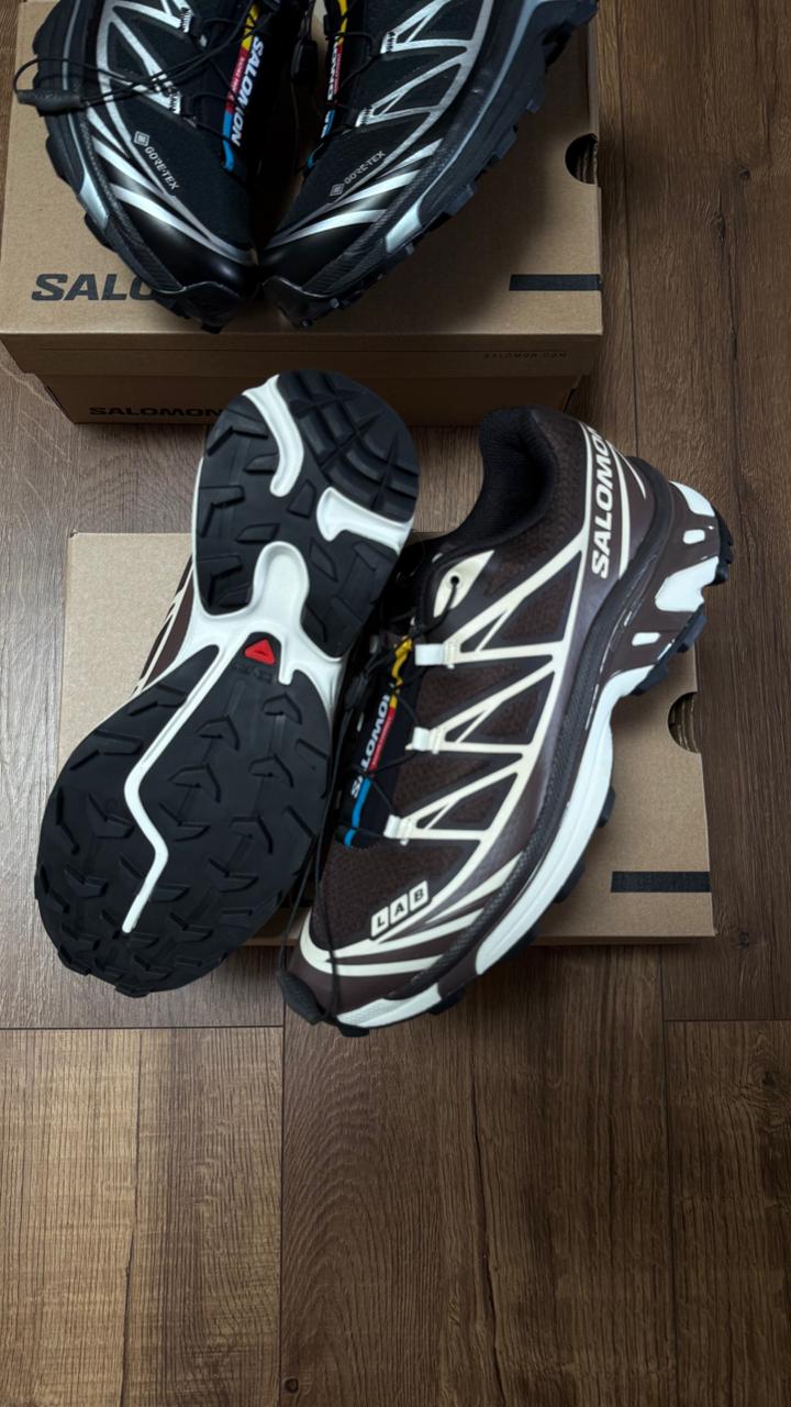 Salomon XT-6 black coffe (con caja)
