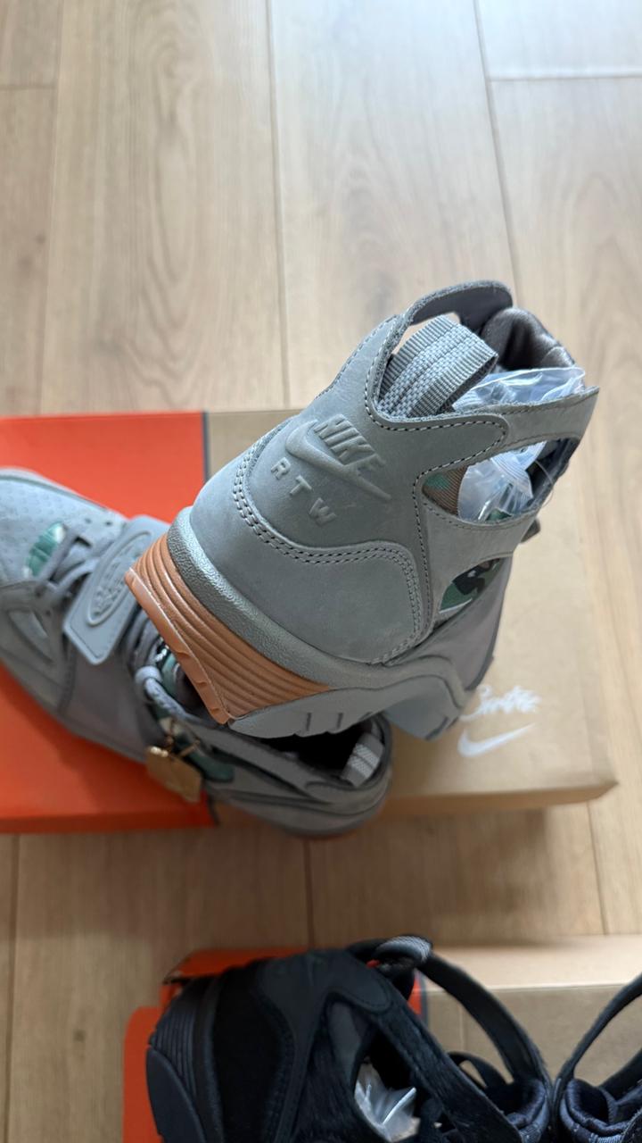 Nike x corteiz Air trainer huarache gully gray (con caja)