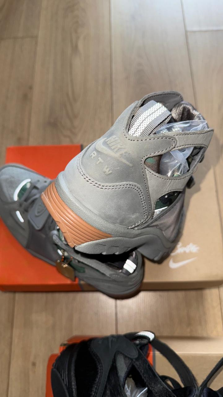 Nike x corteiz Air trainer huarache gully gray (con caja)