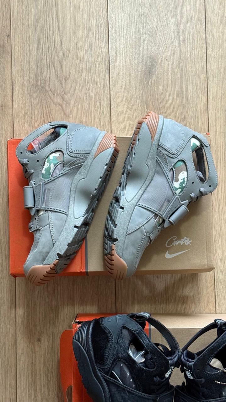 Nike x corteiz Air trainer huarache gully gray (con caja)