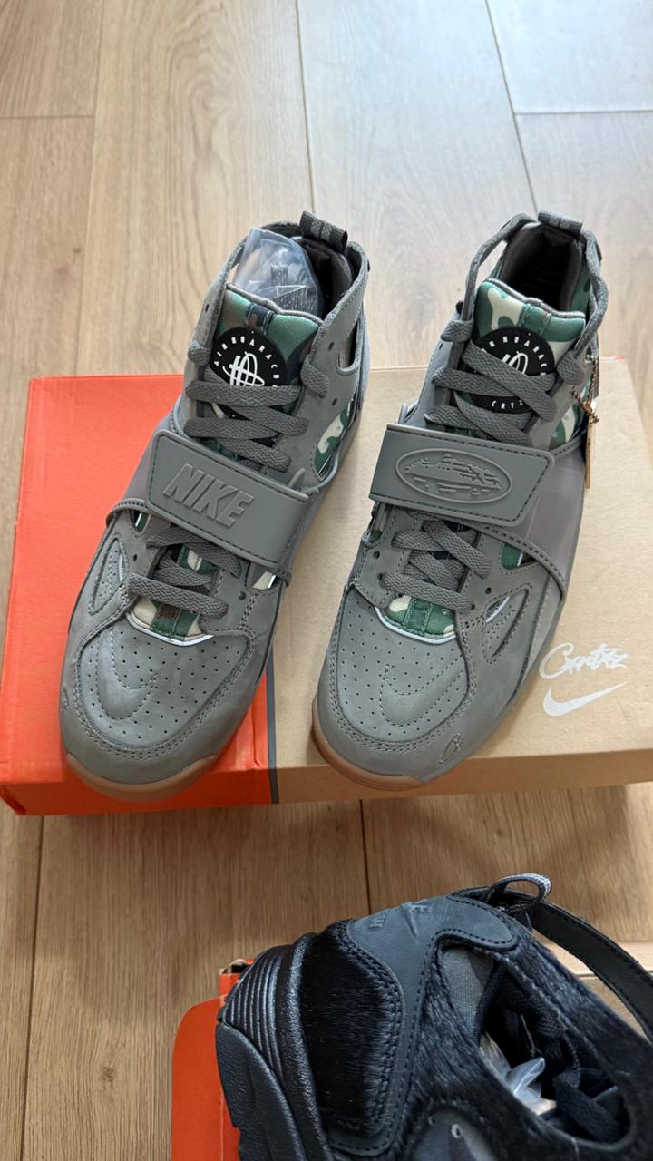 Nike x corteiz Air trainer huarache gully gray (con caja)