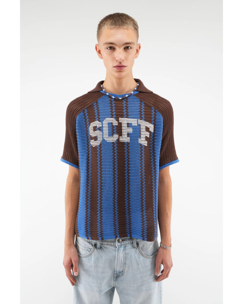 Scuffers Beacon Brown Knit Jersey