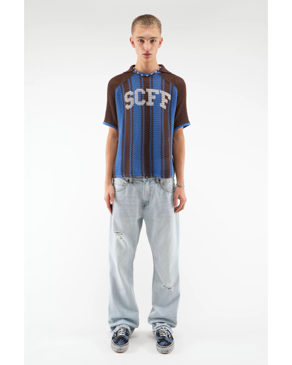 Scuffers Beacon Brown Knit Jersey