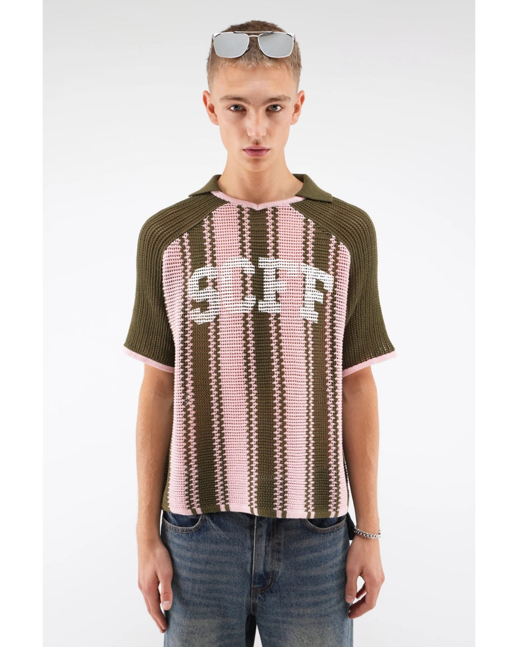 Scuffers Beacon Pink Knit Jersey