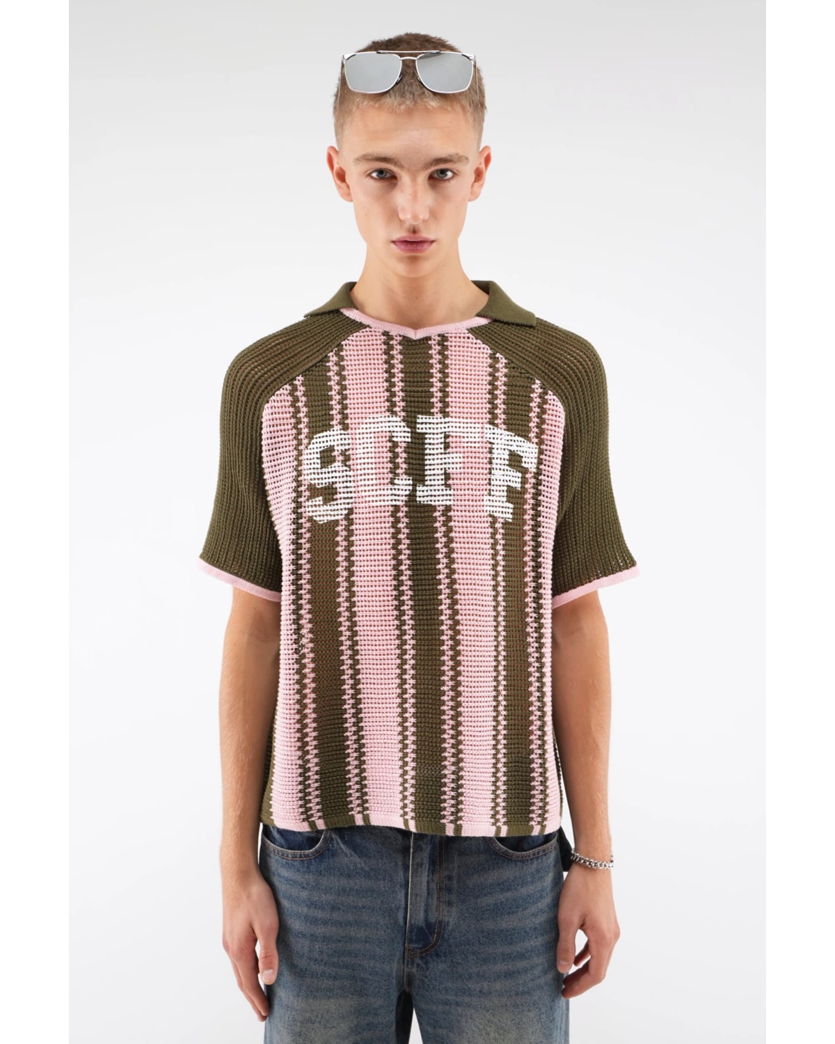 Scuffers Beacon Pink Knit Jersey