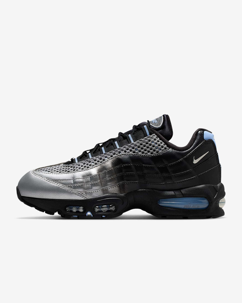 Nike Air Max 95 Big Bubble (Metallic Silver/Aluminum-Black)