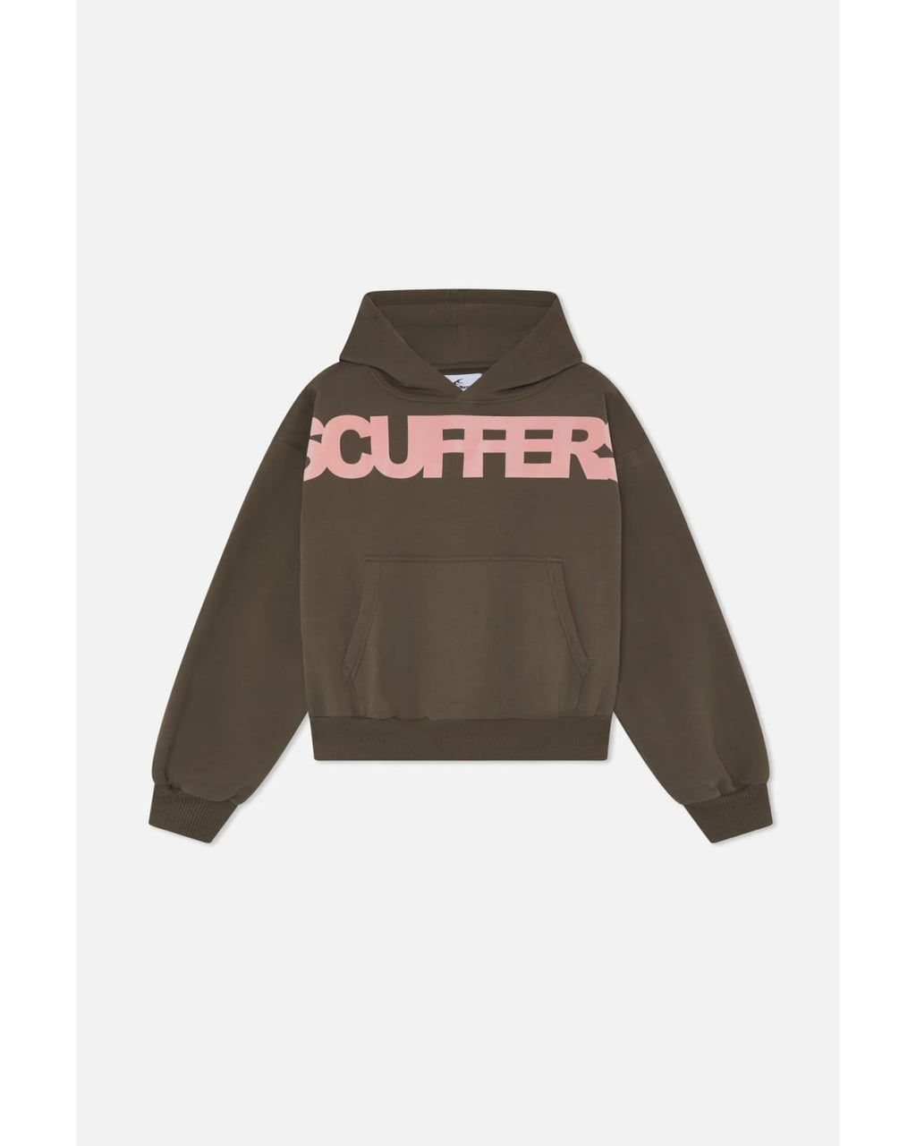 Scuffers Flock Brown Hoodie