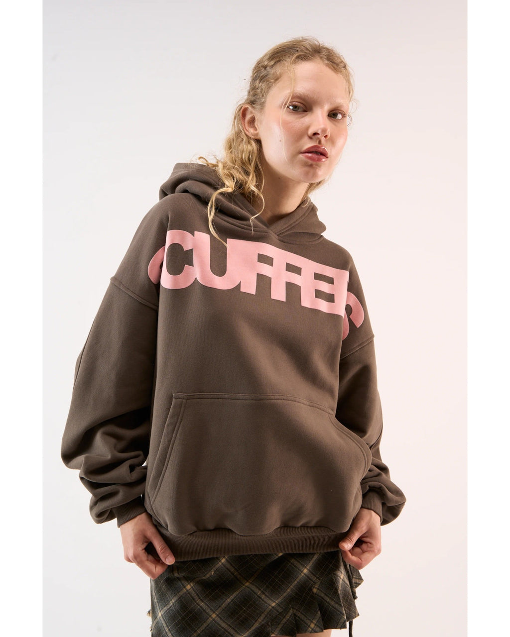 Scuffers Flock Brown Hoodie
