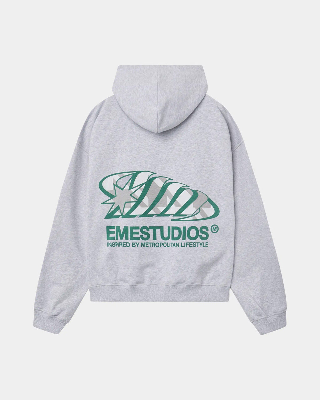 Eme Studios Claurev Grey Oversized Hoodie