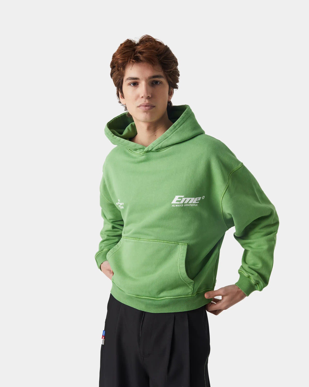 Eme Studios Speeding Up Peppermint Oversized Hoodie