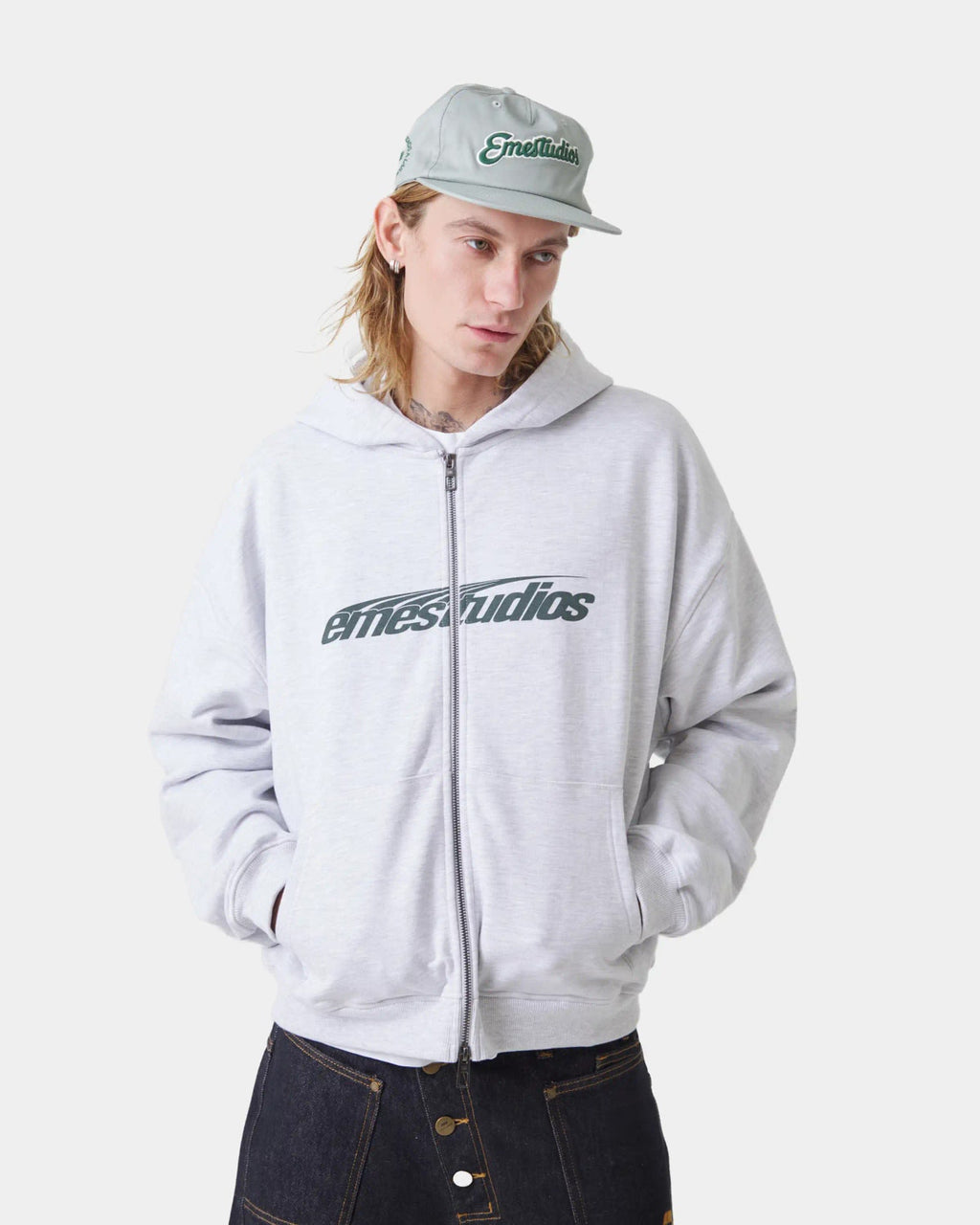 Eme Studios Intel Heather Grey Full-Zip