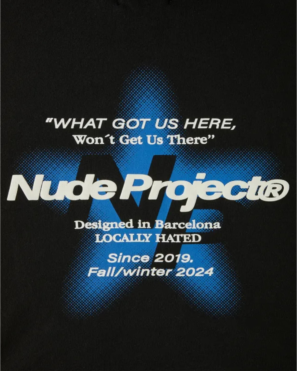 Nude Project Cult Hood Seoul Estrella Azul