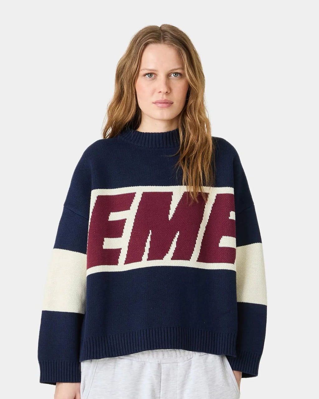 Eme Studios Thrill Navy Master Knit