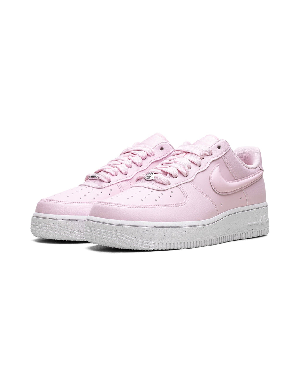 Nike Air Force 1 07 Pink Foam Puffy Swoosh WMNS (No Box)