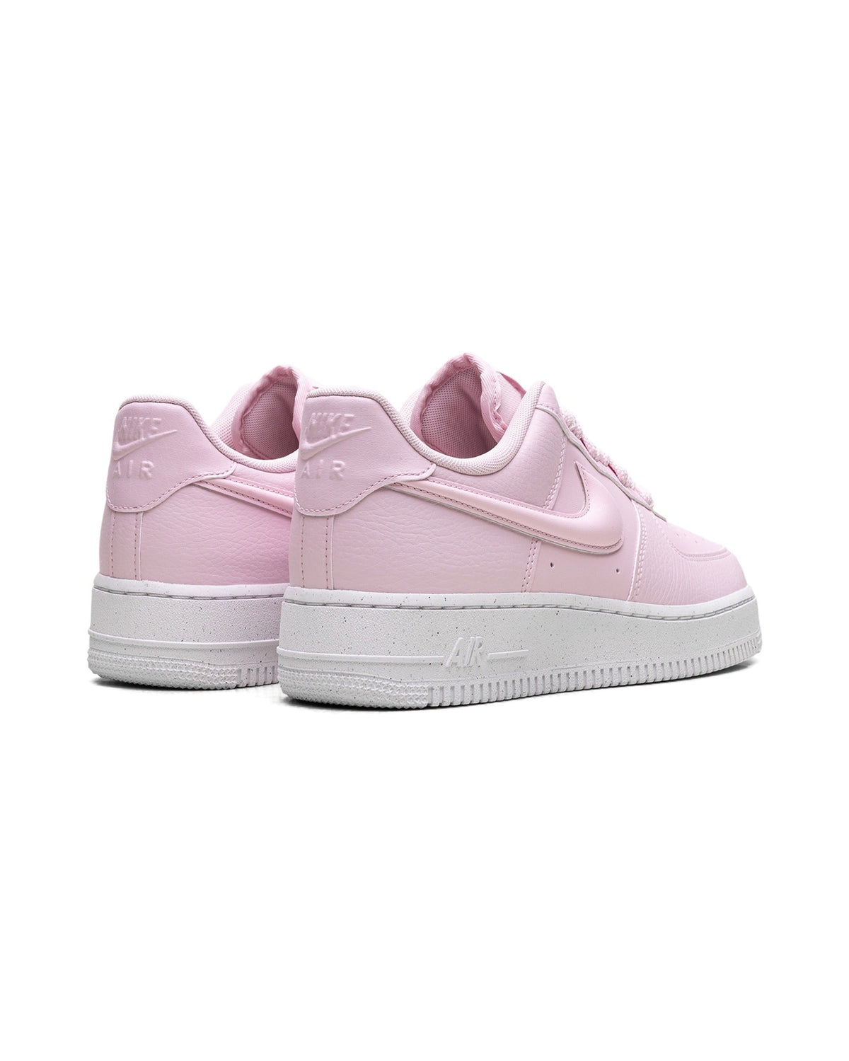 Nike Air Force 1 07 Pink Foam Puffy Swoosh WMNS (No Box)
