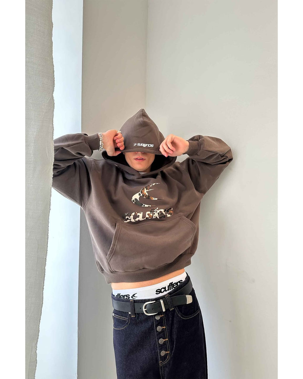 Scuffers Safari Brown Hoodie