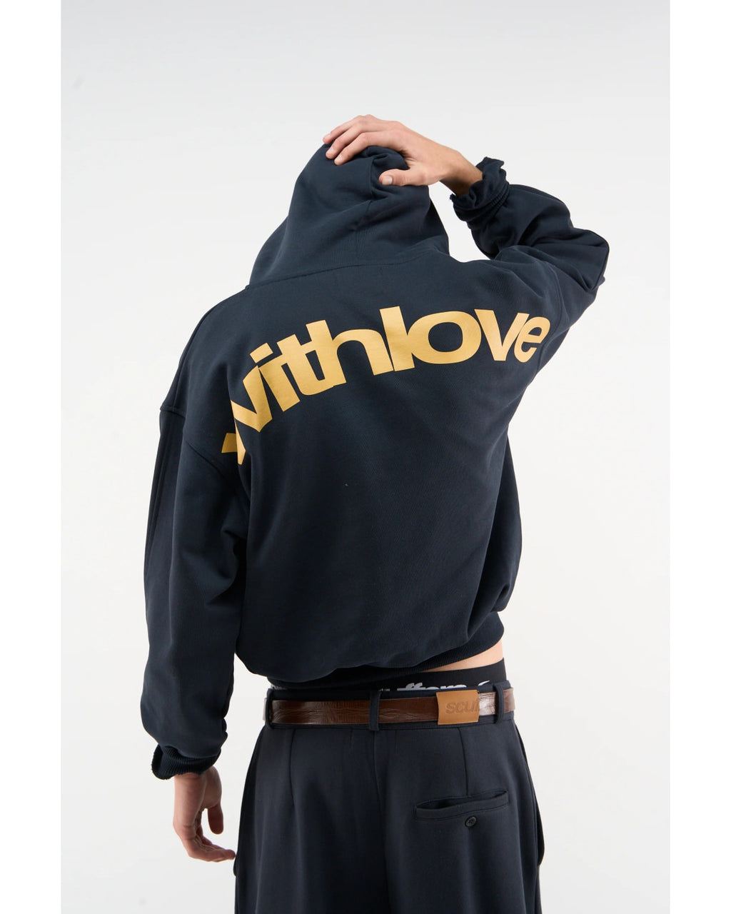 Scuffers Sign Hoodie Navy
