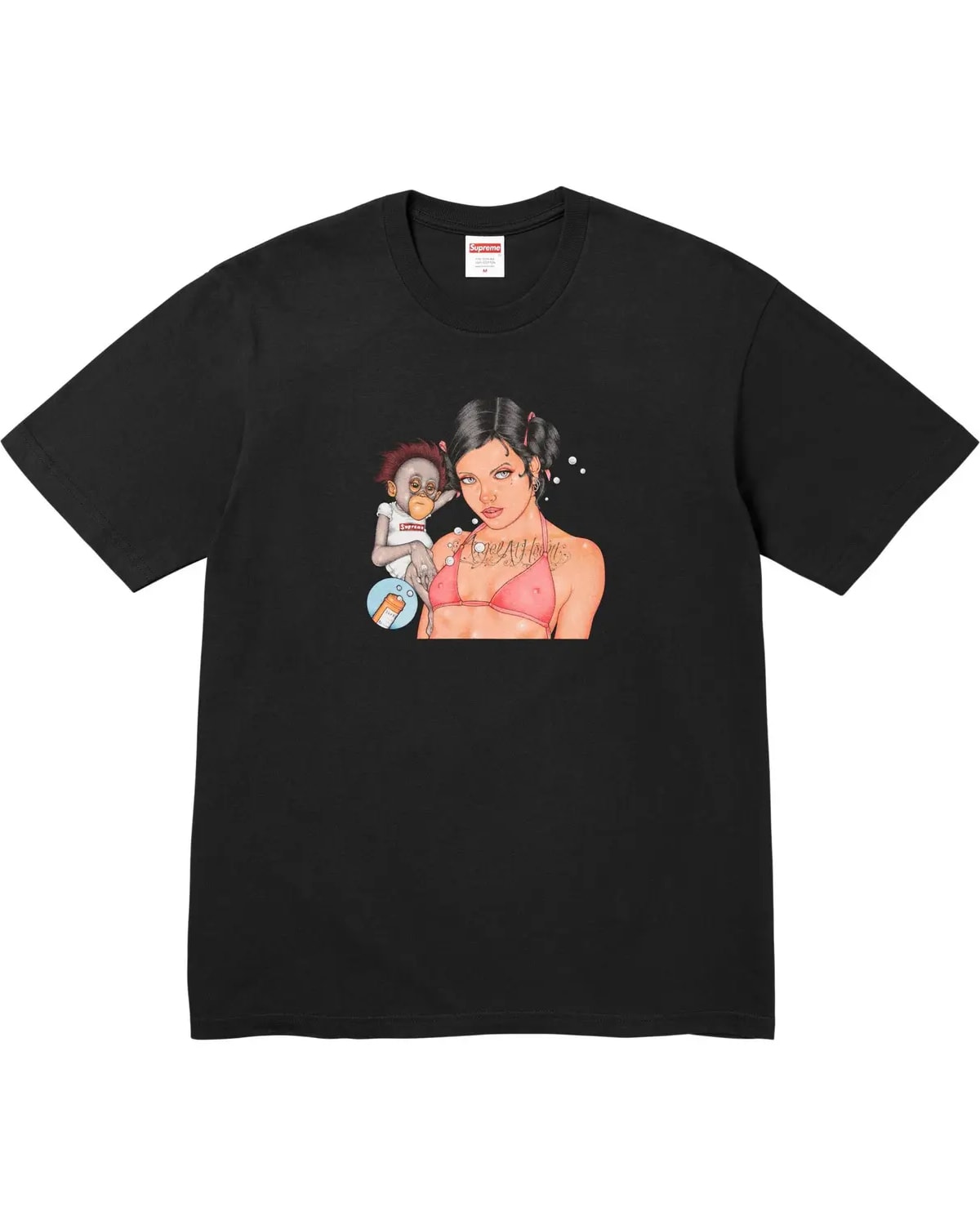 Supreme Angel Tee Black