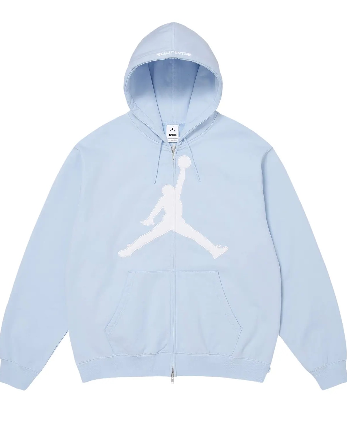 Supreme Jordan Hooded Sweatshirt Light Blue (SS26)
